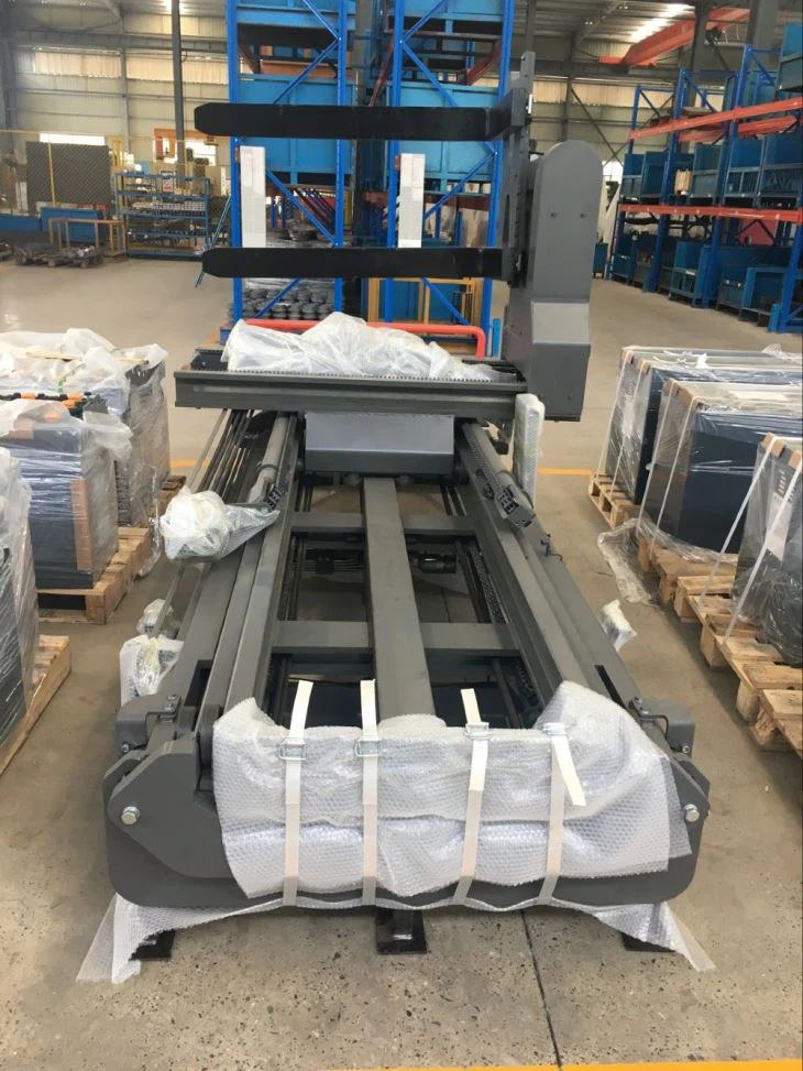 3 Way VNA Narrow Aisle Forklift Truck Electric Stacker Load Capacity 1500kg Lifting Height 9000mm factory